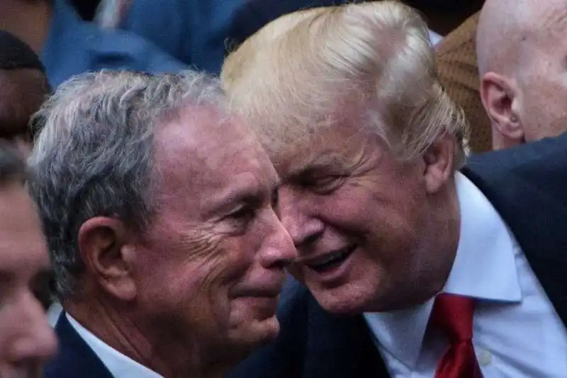 MICHAEL BLOOMBERG DONALD TRUMP