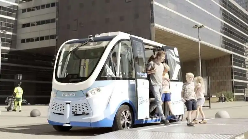 navya il bus elettrico a guida autonoma di merano 4