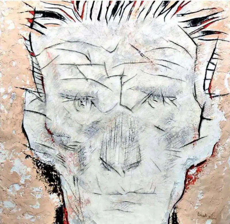 ritratto di samuel beckett by tullio pericoli 4