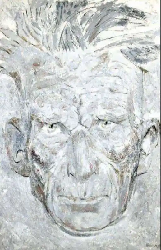 ritratto di samuel beckett by tullio pericoli 9