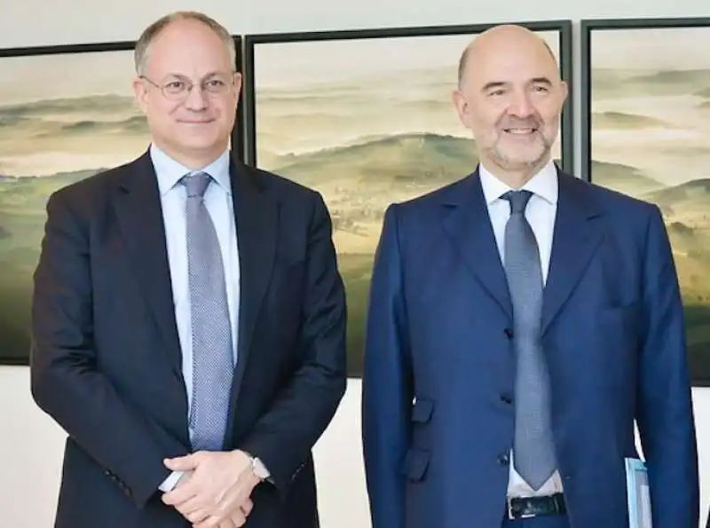 ROBERTO GUALTIERI PIERRE MOSCOVICI