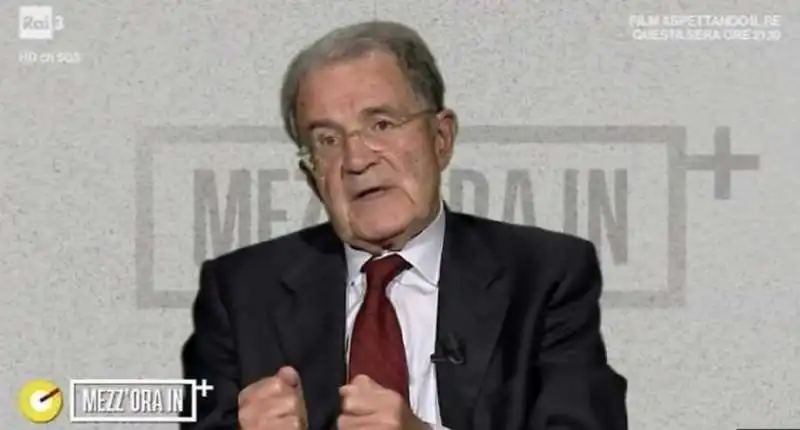 romano prodi a in mezz'ora in piu' 2