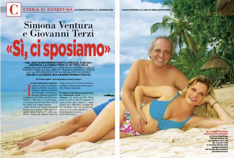 simona ventura e giovanni terzi su oggi