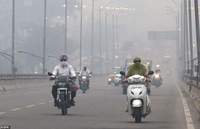 smog a nuova delhi 12