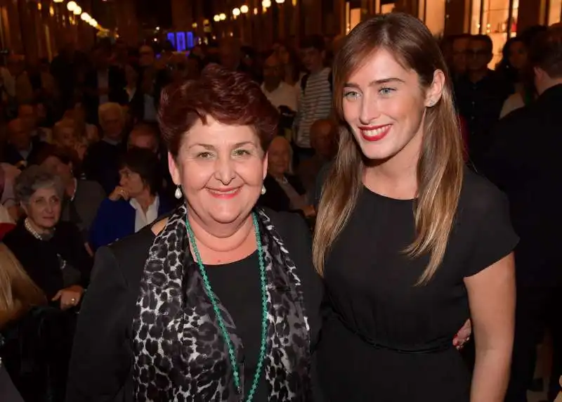 teresa bellanova  maria elena boschi  foto di bacco