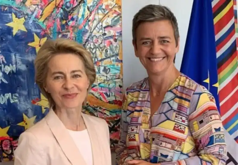 von der leyen vestager