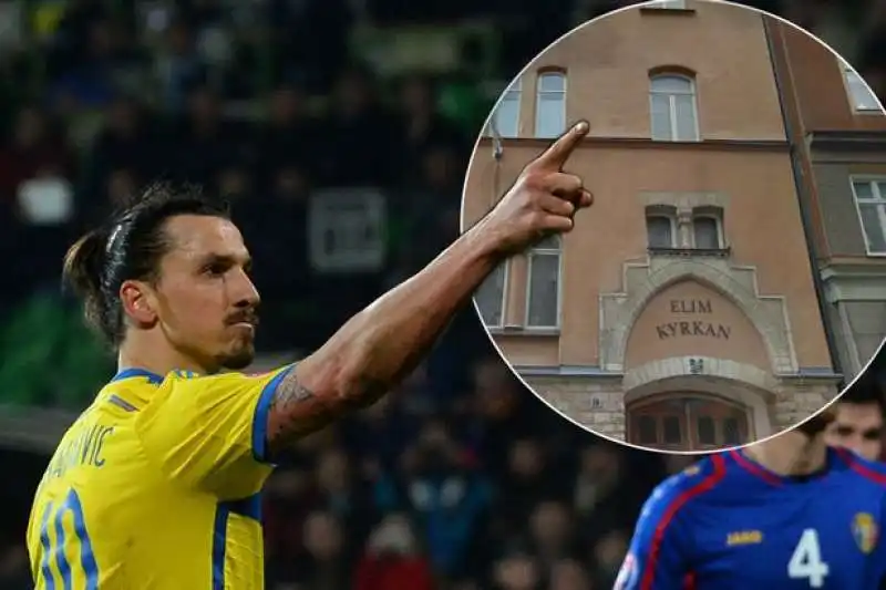 zlatan ibrahimovic si compra una chiesa