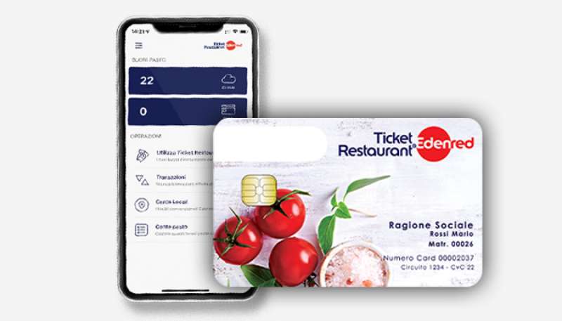 APP EDENRED BUONI PASTO DIGITALI