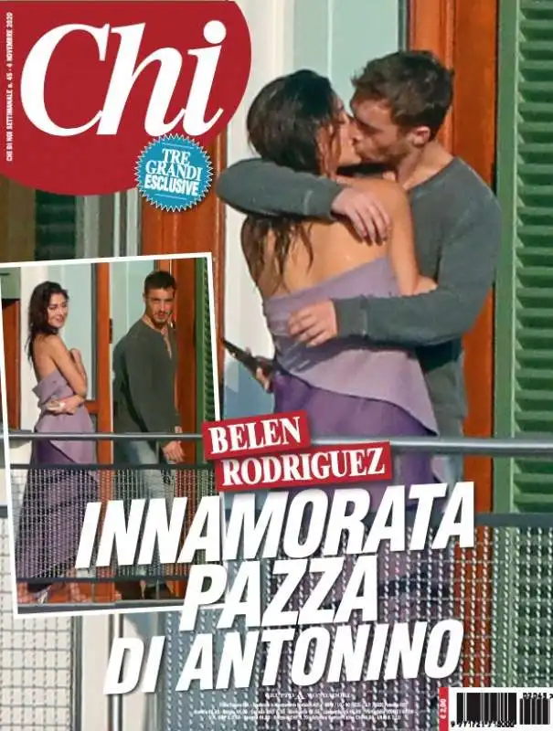 BELEN RODRIGUEZ E ANTONINO SPINALBESE - IL BACIO SU CHI