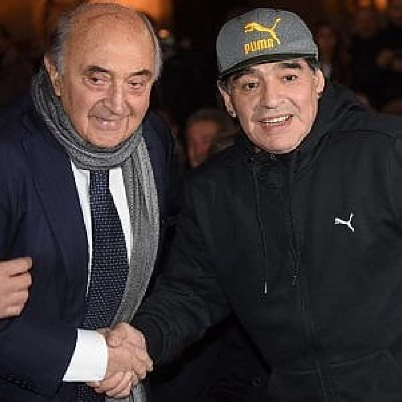 CORRADO FERLAINO E DIEGO MARADONA