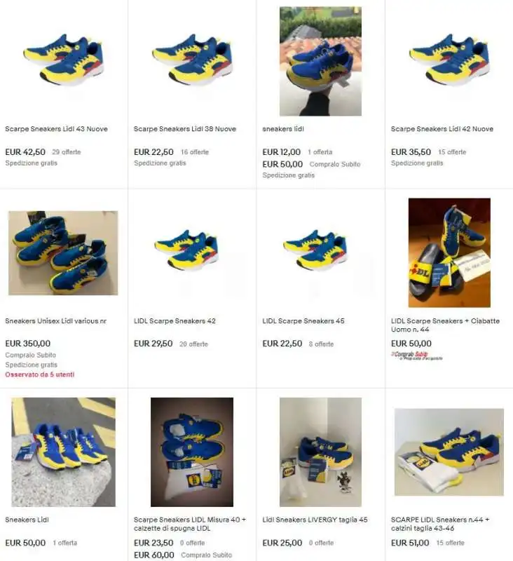 CORSA A COMPRARE LE SCARPE LIDL   