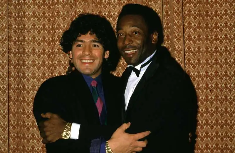 diego armando maradona pele