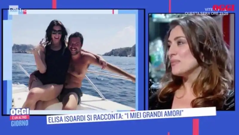 elisa isoardi ospite di oggi e' un altro giorno 3