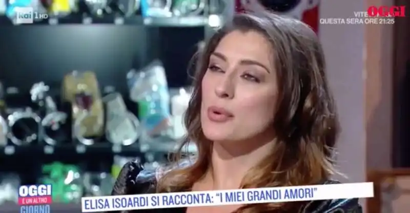 elisa isoardi ospite di oggi e' un altro giorno 5