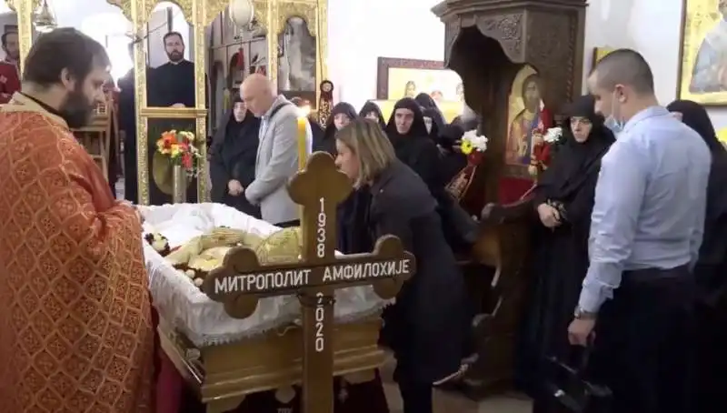 funerali vescovo amfilohije radovic 7