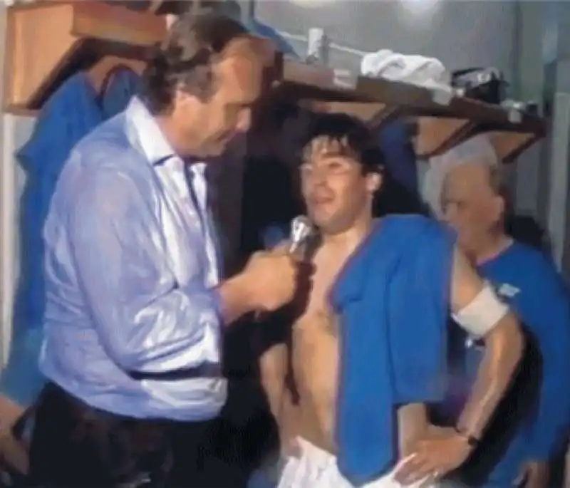 giampiero galeazzi e diego armando maradona