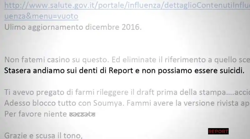 il servizio di report su ranieri guerra  3