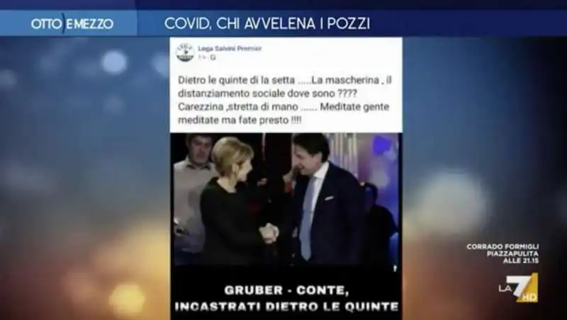 la foto fake del finto account lega salvini premier