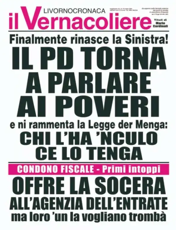 locandine il vernacoliere 13