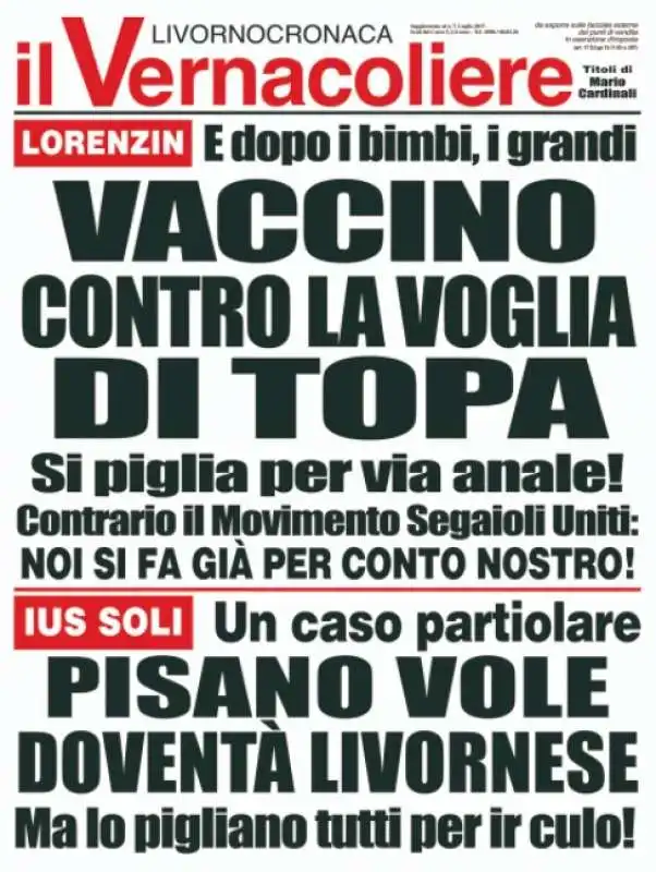 locandine il vernacoliere 19