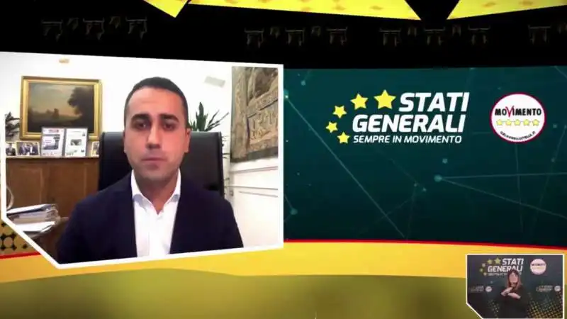 LUIGI DI MAIO STATI GENERALI M5S