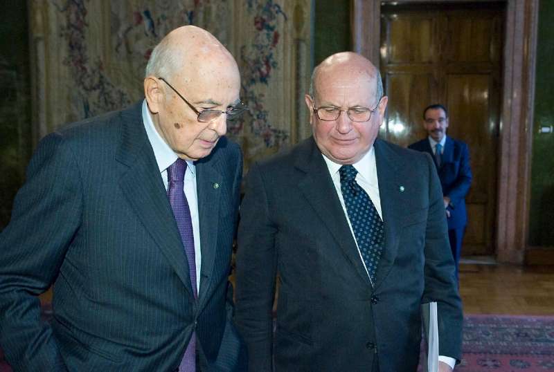 LUIGI GIAMPAOLINO GIORGIO NAPOLITANO