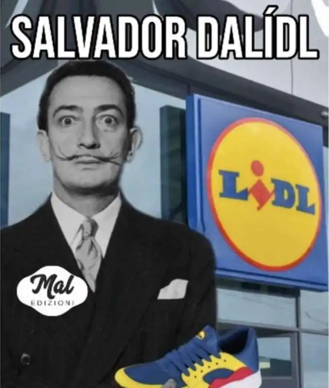 meme sulle scarpe della lidl 1