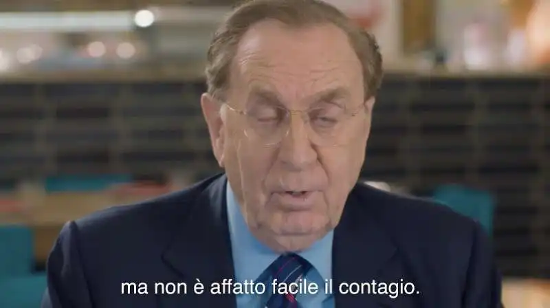 MICHELE MIRABELLA NELLO SPOT DEL MINISTERO DELLA SALUTE - 7 FEBBRAIO 2020