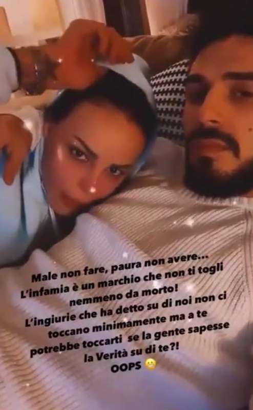 NINA MORIC CONTRO FABRIZIO CORONA