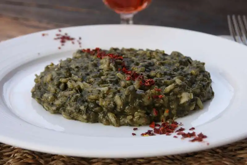 risotto con cavolo nero