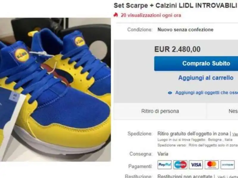 SCARPE LIDL       