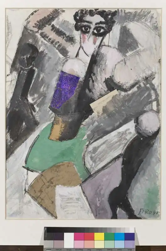 sironi mario la ballerina 1916