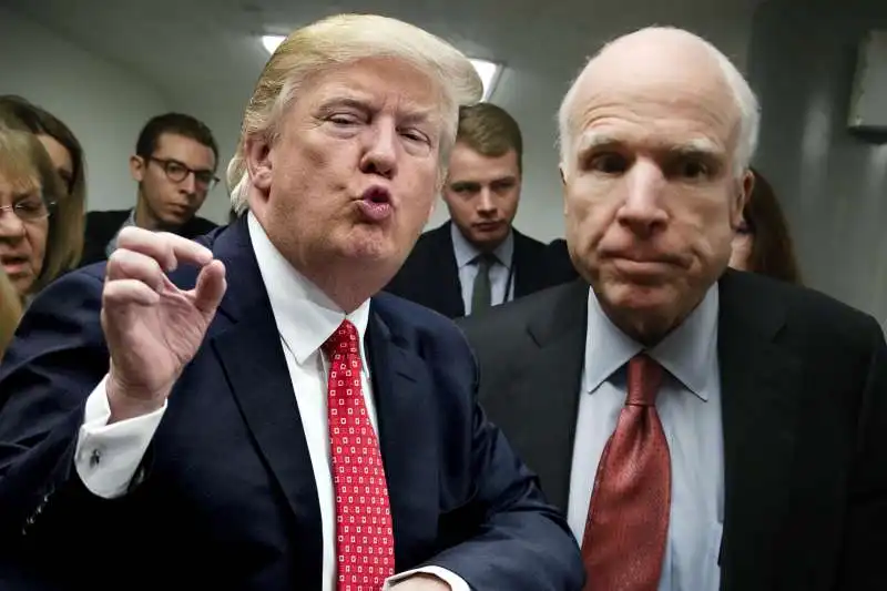 TRUMP McCAIN