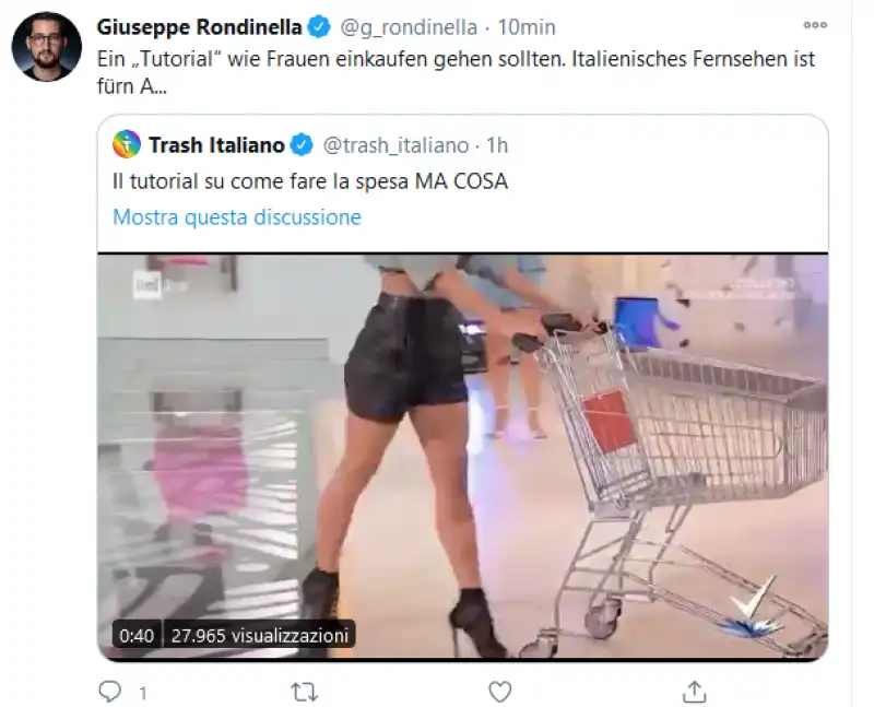 tweet sul tutorial della spesa sexy a detto fatto. 