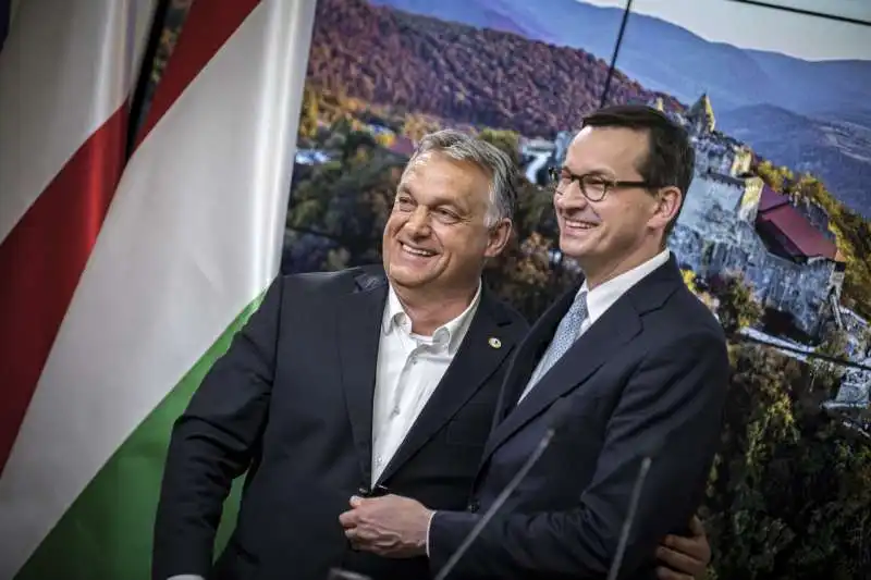 VIKTOR ORBAN MATEUSZ MORAWIECKI