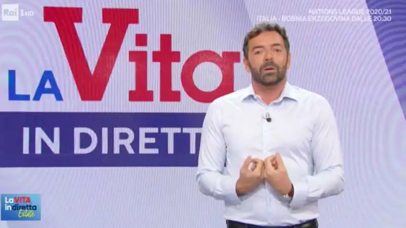 alberto matano a la vita in diretta 4