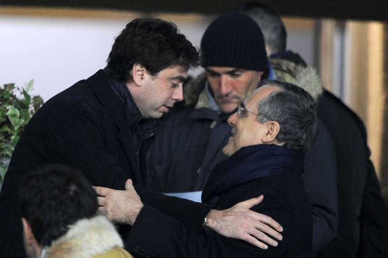 andrea agnelli e claudio lotito foto mezzelani gmt 160