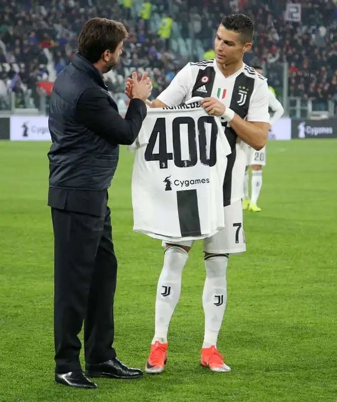 andrea agnelli e  cristiano ronaldo foto mezzelani gmt 185