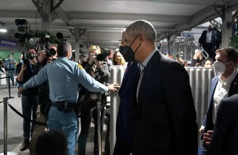 barack obama alla barack obama alla cop26 di glasgow 16