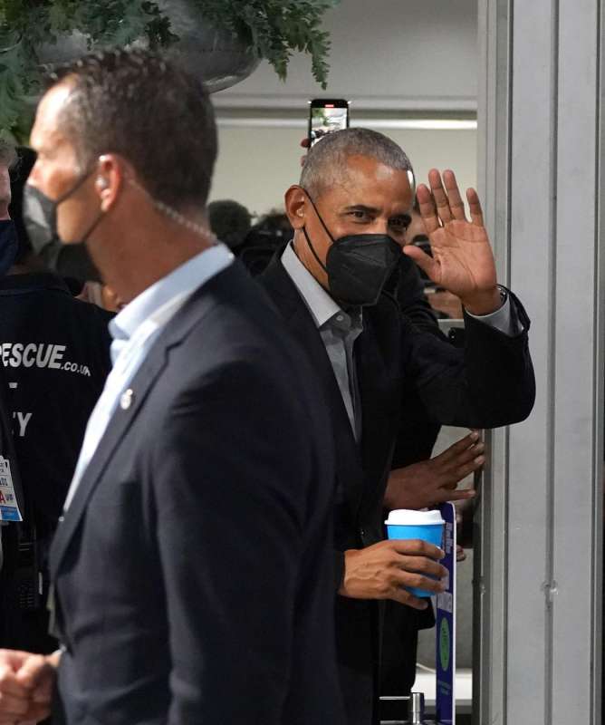 barack obama alla barack obama alla cop26 di glasgow 18