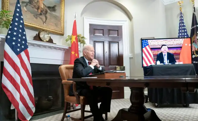 BIDEN XI JINPING