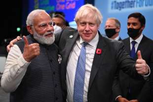 boris johnson e il premier indiano modi alla cop26 di glasgow 3