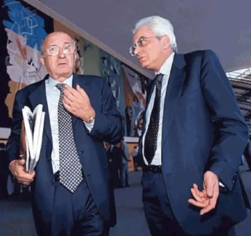 CIRIACO DE MITA E SERGIO MATTARELLA