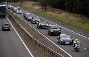 corteo di joe biden