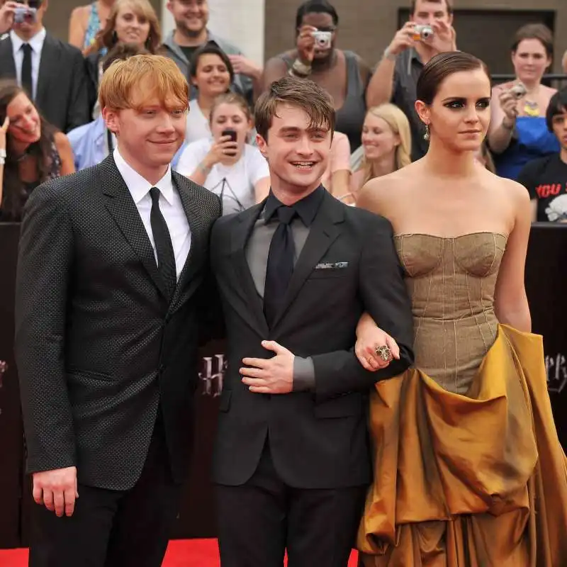 daniel radcliffe emma watson rupert grint  2