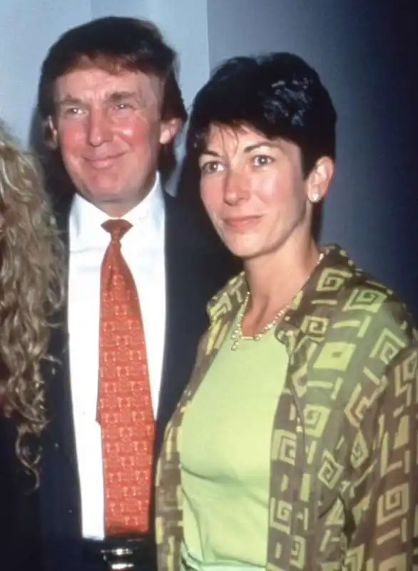 donald trump ghislaine maxwell 1