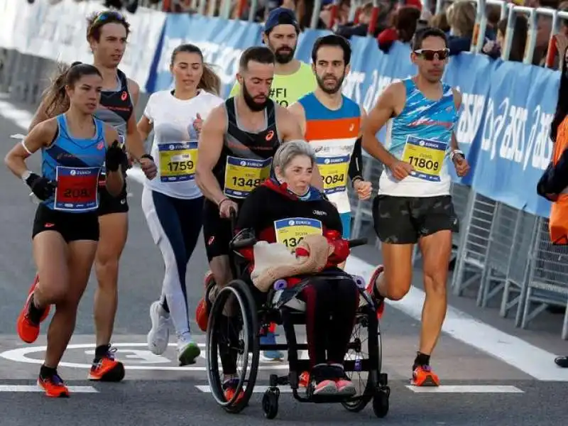 eric domingo roldan e la maratona corsa con la madre malata 1