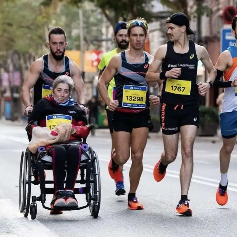 eric domingo roldan e la maratona corsa con la madre malata 3