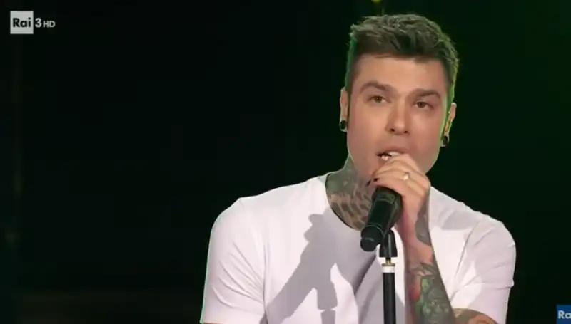 fedez che tempo che fa