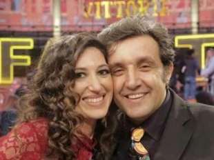 flavio insinna e adriana riccio